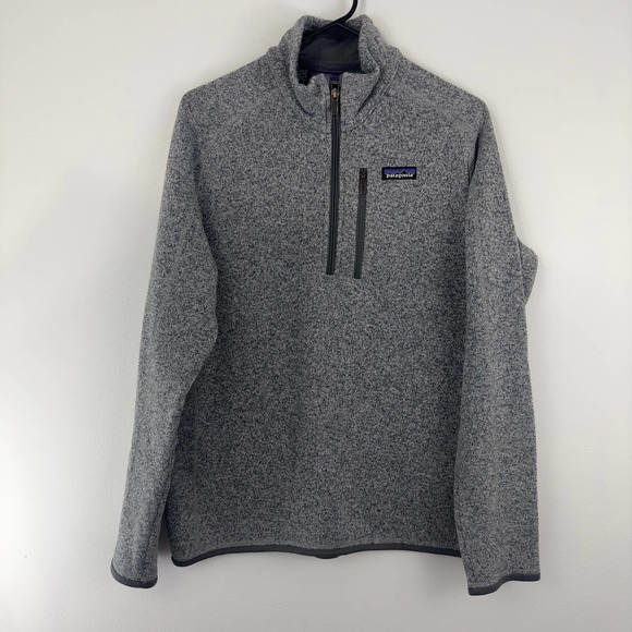 Patagonia‎ 1/4-Zip fleece better sweater gray pullover - Picture 1 of 5